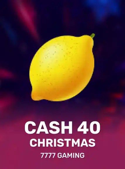 Cash 40 Christmas game tile