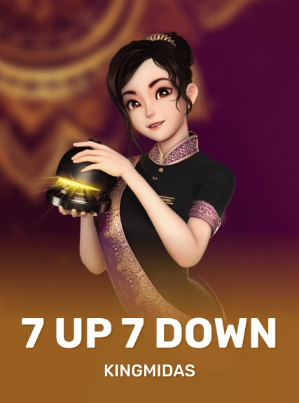 7 UP 7 DOWN game tile