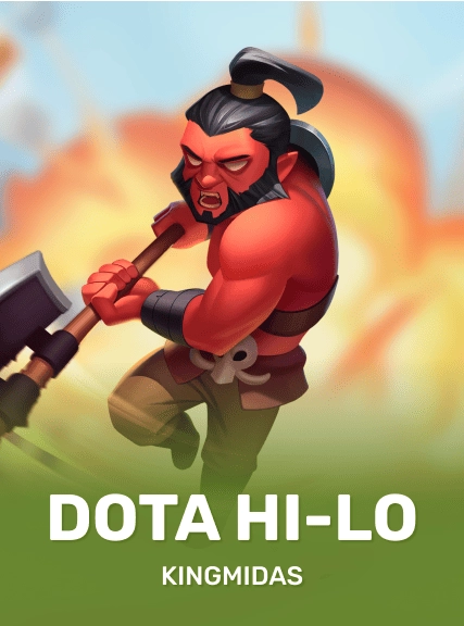 DOTA HI-LO game tile